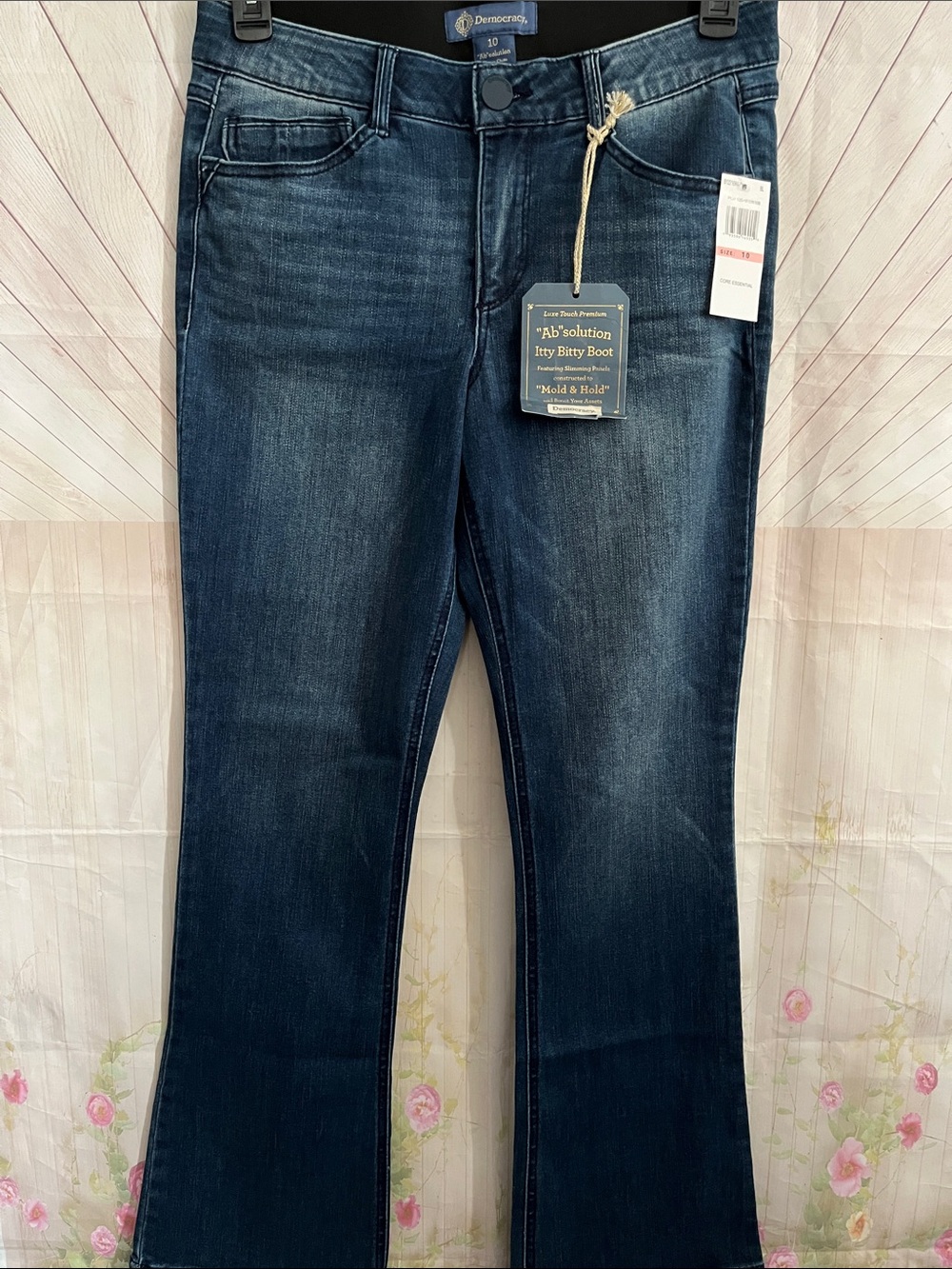 Democracy Dark Blue Flare Jeans